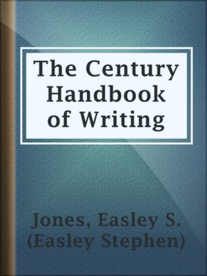 cover image of The Century Handbook of Writing
